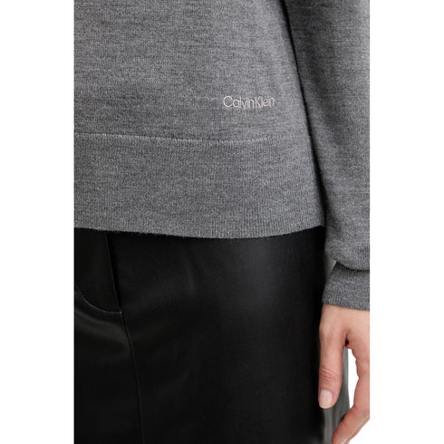 Calvin Klein Polo Polo Donna in Lana Merino XS  - Francavilla Moda